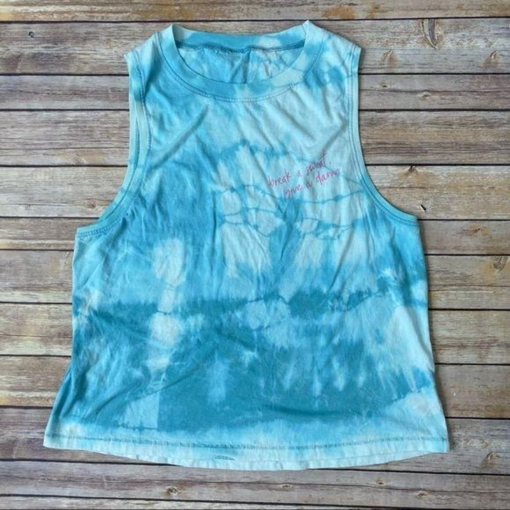 Alternative Apparel Break Sweat Tie Dye Muscle Tee - Picture 2 of 10